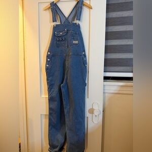 Lana Roux Blue Denim Overalls